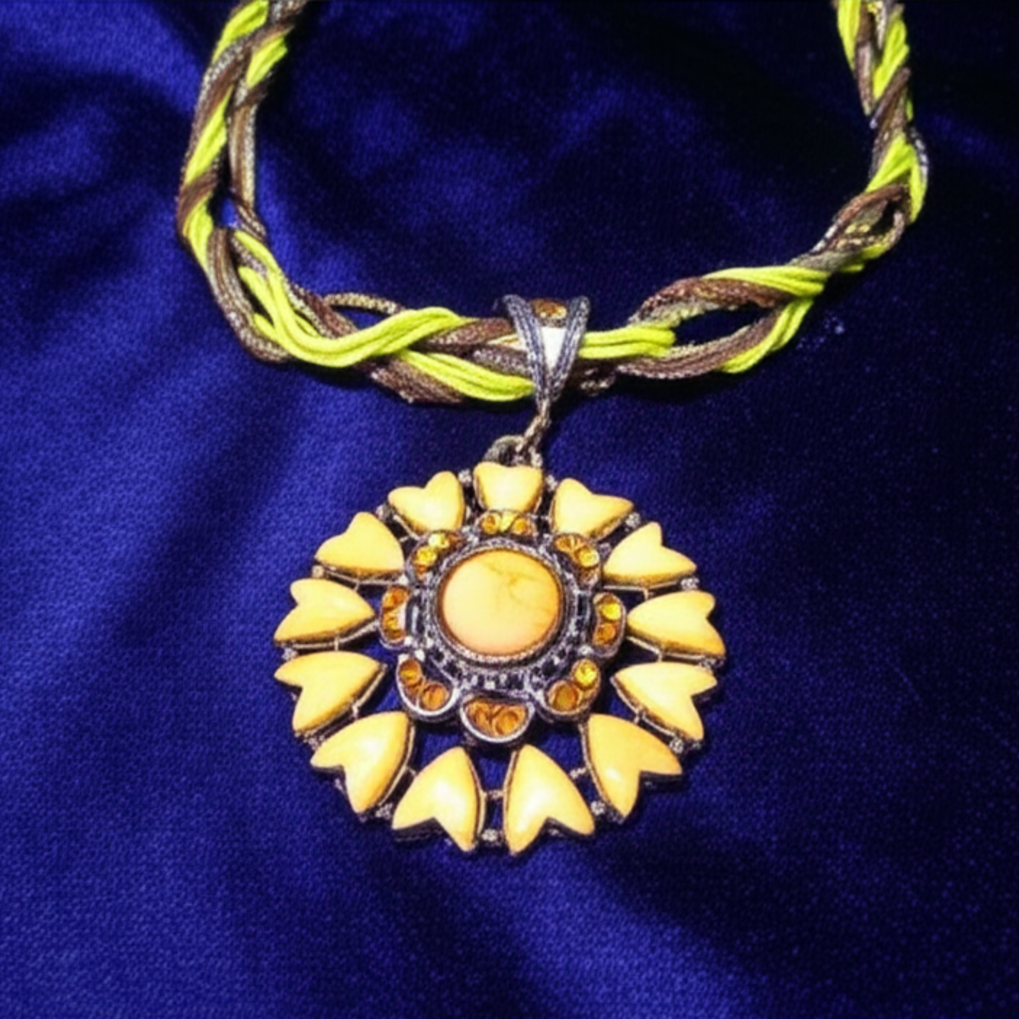 Sunburst Medallion Necklace