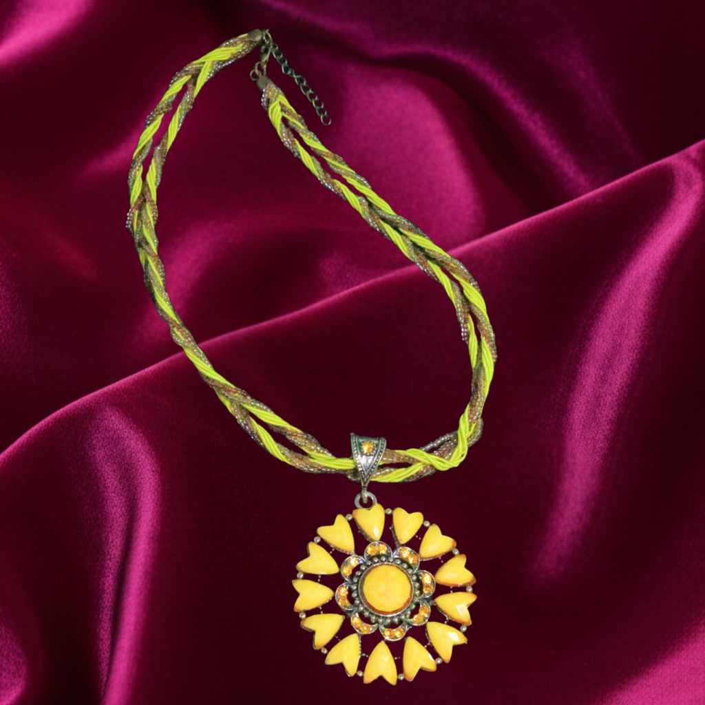Sunburst Medallion Necklace