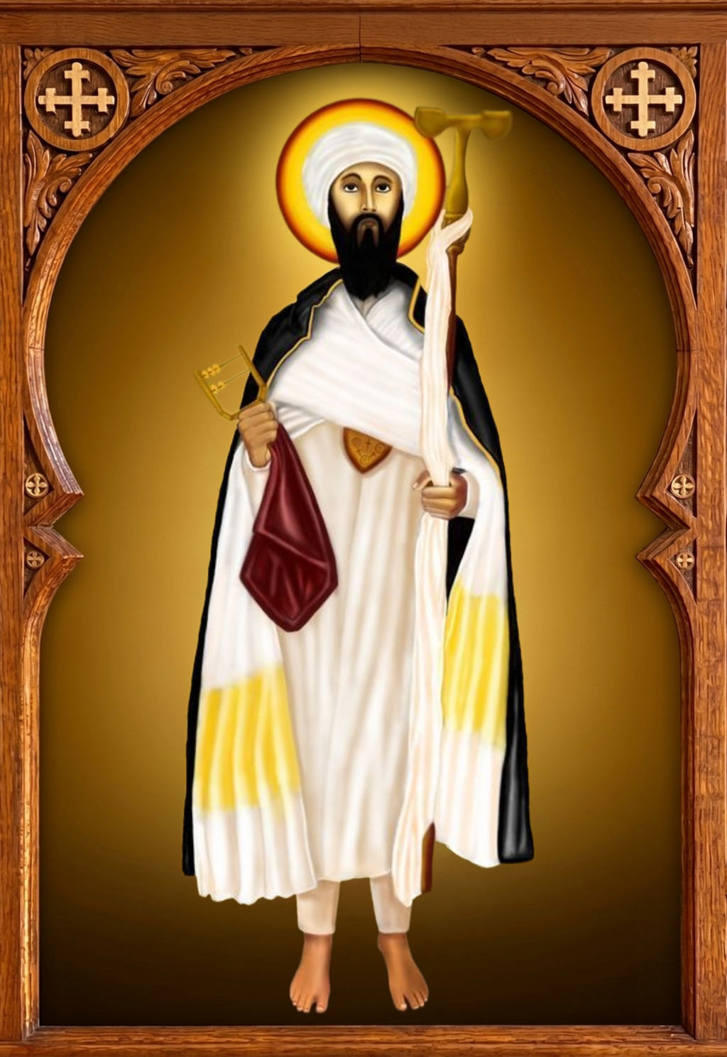 Saint Yared Wall Art