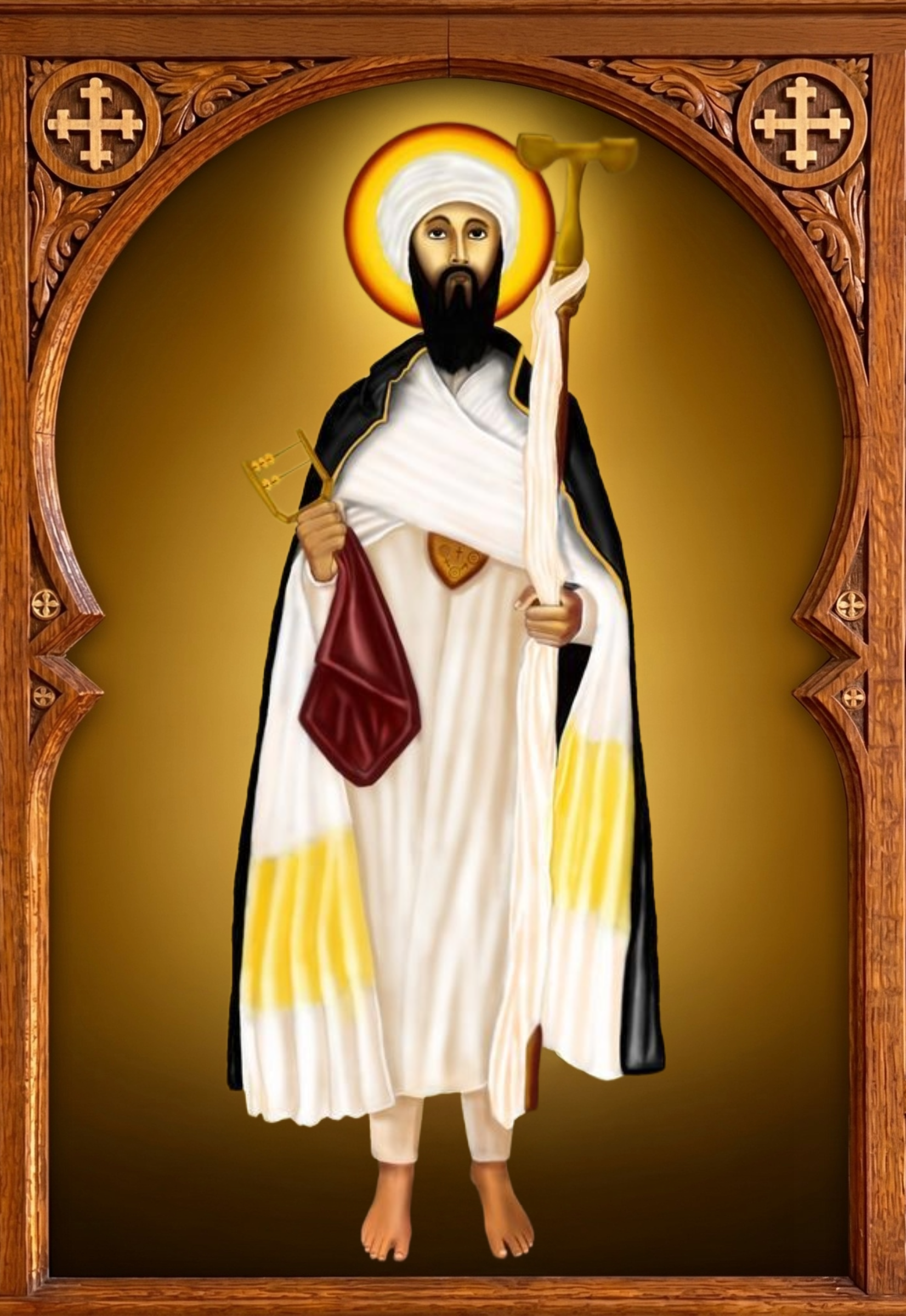 Saint Yared Wall Art